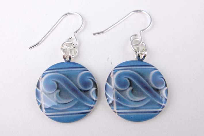 Leeds Art Gallery Turquoise earrings